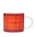 ETRO HOME plaid-check porcelain mug - Red