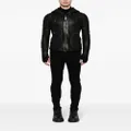 Isaac Sellam Experience hooded leather jacket - Black