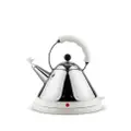 Alessi cordless electric steel kettle - White