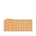 ETRO Micro Paisley-print leather wallet - Yellow