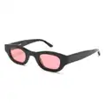 Thierry Lasry Autocracy square-frame sunglasses - Black