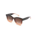 Thierry Lasry Gambly square-frame sunglasses - Brown