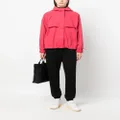 Emporio Armani hooded rain jacket - Red
