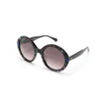 Kate Spade Zya round-frame sunglasses - Black