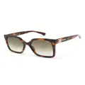 Moschino Eyewear Mos 123S square-frame sunglasses - Brown