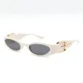 Moschino Eyewear Mos 154S cat eye-frame sunglasses - Neutrals