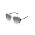 Kate Spade Ellery/F/S oversize-frame sunglasses - Blue