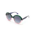 Kate Spade Zya round-frame sunglasses - Green