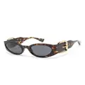 Moschino Eyewear Mos 154S cat eye-frame sunglasses - Brown