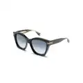 Marc Jacobs Eyewear Icon Edge square-frame sunglasses - Black
