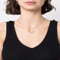 Maje Zodiac Medal pendant necklace - Gold