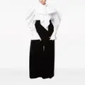 Nina Ricci pussy bow-collar long-sleeve shirt - White