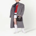 Miu Miu single-breasted wool coat - Grey