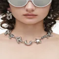 Marc Jacobs The Ballon logo necklace - Silver