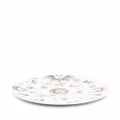 Fornasetti astrology-print porcelain plate - White