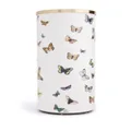 Fornasetti butterfly-print umbrella stand - White
