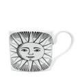 Fornasetti Sole porcelain mug - Black