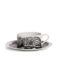 Fornasetti High Fidelity Tigrato tea cup - Black