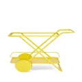 Fornasetti rectangular food trolley - Yellow