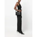 Casadei Mia leather crossbody bag - Black