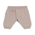 Brunello Cucinelli Kids elasticated-waist cotton track pants - Pink