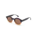 Thierry Lasry Olympy round-frame sunglasses - Brown