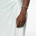 Jil Sander ring-embellished cuff bracelet - Silver