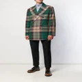 Vivienne Westwood tartan pattern blazer - Green