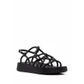 Ash Venus flatform sandals - Black