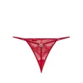 Diesel Ufst-D-String lace thong - Red