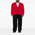 Missoni ribbed-knit brushed cardigan - Red