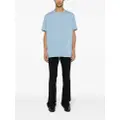Balmain embossed-logo cotton T-shirt - Blue
