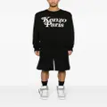 Kenzo x Verdy flocked-logo sweatshirt - Black