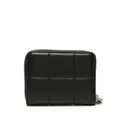 Dsquared2 logo-plaque quilted wallet - Black