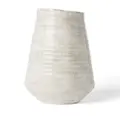 Brunello Cucinelli textured ceramic vase (35cm) - Neutrals