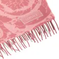 Versace Barocco cashmere blanket (190cm x 150cm) - Pink