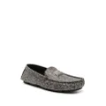 Dolce & Gabbana logo-jacquard canvas loafers - Grey