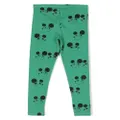 Mini Rodini Ritzratz cotton leggings - Green