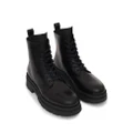 ANINE BING Luc combat boots - Black
