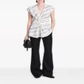 Proenza Schouler Stella striped blouse - White