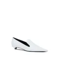 Proenza Schouler 20mm point-toe leather pumps - White