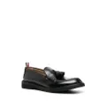 Thom Browne tassel leather loafers - Black