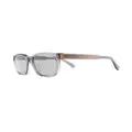Dunhill transparent square frame sunglasses - Grey