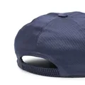 Zegna logo-plaque cotton cap - Blue