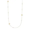 Tory Burch Kira pearl-detail long-length necklace - Gold