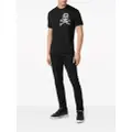 Philipp Plein Skull&Bones rhinestoned T-shirt - Black