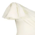 Giambattista Valli bow-detail asymmetric swimsuit - White