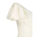 Giambattista Valli bow-detail asymmetric swimsuit - White