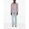 Paul Smith striped organic cotton shirt - Pink