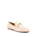 Tod's Horsebit-detail suede loafers - Neutrals